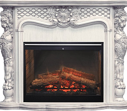 Каминокомплект Dimplex Castle очаг Symphony 30 DF3020-INT слоновая кость с темной патиной Dimplex Castle очаг Symphony 30 DF3020-INT слоновая кость с темной патиной