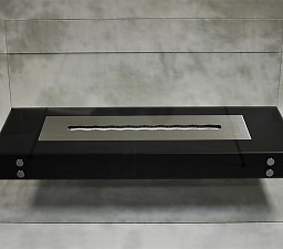 Напольный биокамин BioKer Diplomat Black черный BioKer Diplomat Black черный