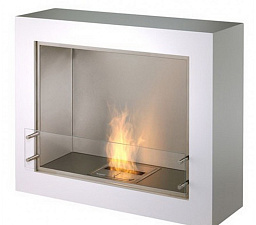 Напольный биокамин Ecosmart Fire Aspect Black/White satin Ecosmart Fire Aspect Black/White satin