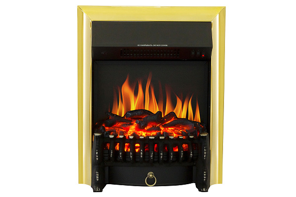 Royal Flame Venice с очагом Fobos FX Brass фактурный белый_2