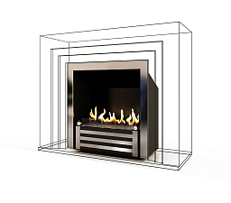 Встраиваемый биокамин Firezo D'elite 1200 Firezo D'elite 1200