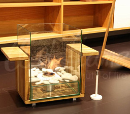 Настольный биокамин Art Flame CRYSTAL WOODLINE Art Flame CRYSTAL WOODLINE