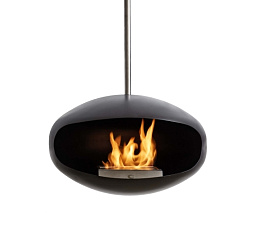Подвесной Биокамин Cocoon Fires Aeris Black черный Cocoon Fires Aeris Black черный