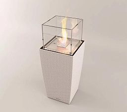 Напольный биокамин Decoflame Nice Tower белый Decoflame Nice Tower белый
