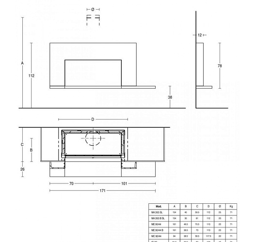 Piazzetta chester, tortora_1