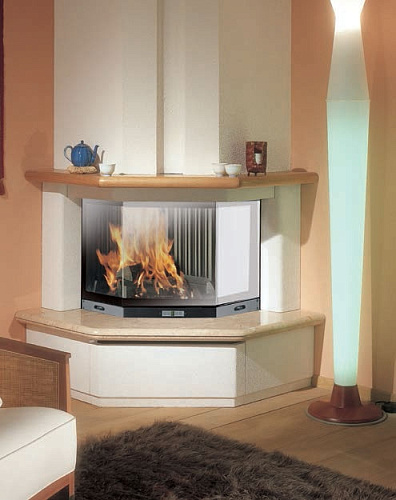 Облицовка Lady Uno medio, Stonelite Rosa, под Airfire Prisma (EdilKamin)_0