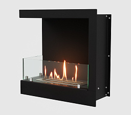 Угловой встраиваемый Биокамин Lux Fire 490 S, угловой левый угол Lux Fire 490 S, угловой левый угол