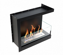 Угловой встраиваемый Биокамин Lux Fire 500 Lux Fire 500