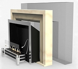 Встраиваемый биокамин Decoflame Westminster e-Ribbon Fire Decoflame Westminster e-Ribbon Fire