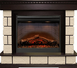 Каминокомплект Dimplex Shateau очаг Symphony 26 DF2608-INT темный дуб/шампань Dimplex Shateau очаг Symphony 26 DF2608-INT темный дуб/шампань