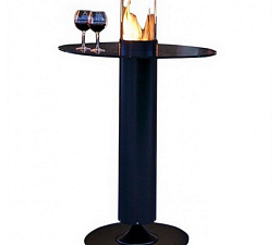 Напольный биокамин Acquaefuoco Apollo Table white/black Acquaefuoco Apollo Table white/black