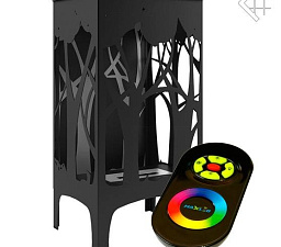 Напольный биокамин Kratki FOXTROT с подсветкой LED Kratki FOXTROT с подсветкой LED