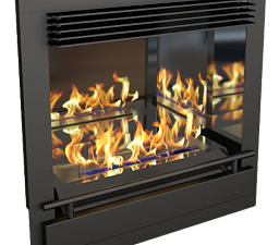 Биокамин для квартиры Каминная вставка ZeFire Standart зеркальная Каминная вставка ZeFire Standart зеркальная