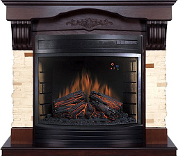 Каминокомплект Royal Flame Malta очаг Dioramic 28 LED FX темный дуб Royal Flame Malta очаг Dioramic 28 LED FX темный дуб