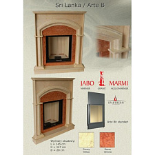 Портал для камина Jabo Marmi Sri Lanka / Шри Ланка